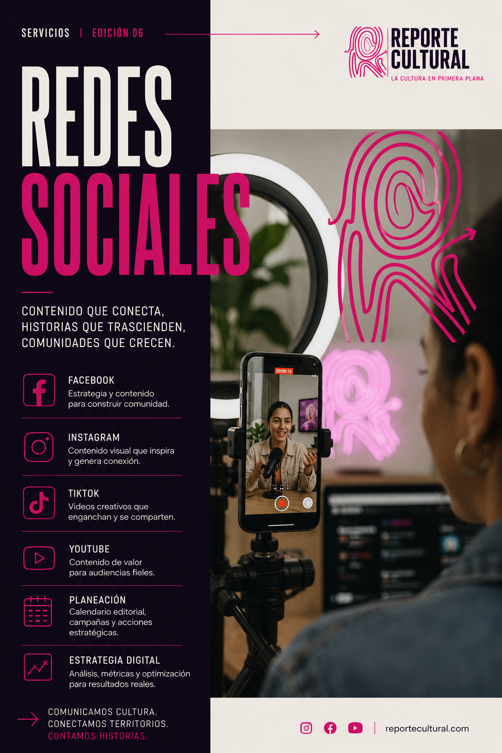 redes reporte cultural