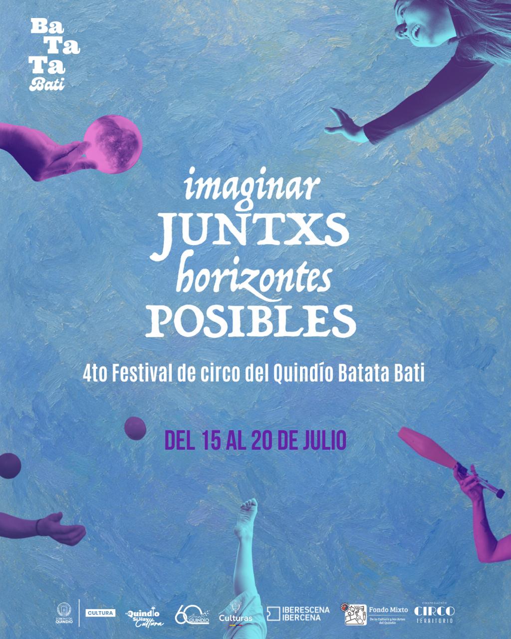 IV Festival de Circo del Quindío Batata Batí 2026: programación, artistas y actividades