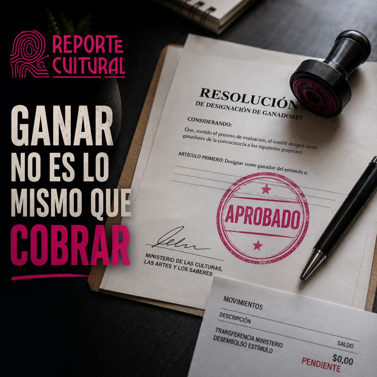 Se ganaron la convocatoria, ejecutaron el proyecto, y el Ministerio todavía no les ha pagado