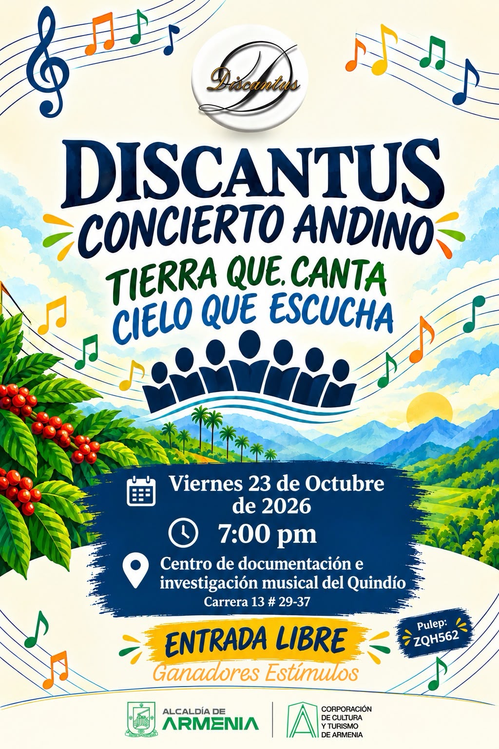 Concierto Andino «Tierra que canta, cielo que escucha»