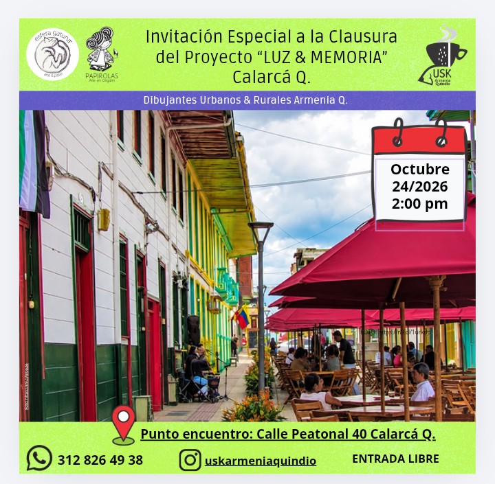 Clausura del proyecto «Luz & Memoria» en Calarcá